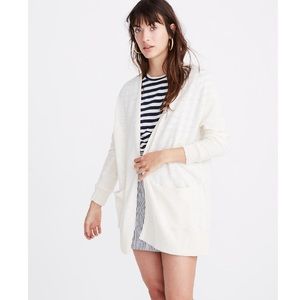 Madewell Summer Ryder Cardigan in Stripe